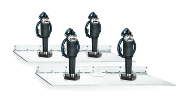 LENCO Super Strong Timmklappen 12 & 24-Volt / Dual Actuator  für Bootslängen von 10,6 m bis 24,4 m